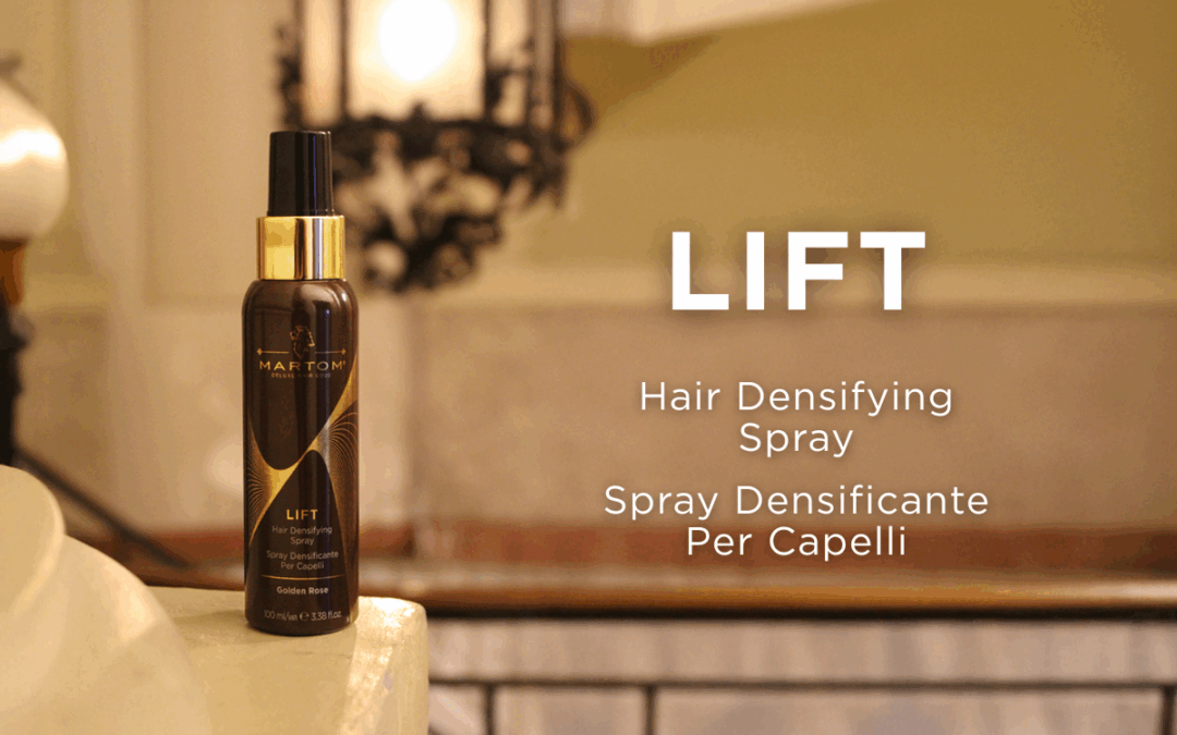 LIFT | Più corpo, più presenza: il nuovo spray densificante Martom Deluxe Hair Code